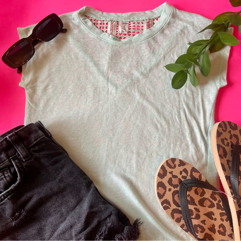 Old Navy Mint Green Tee